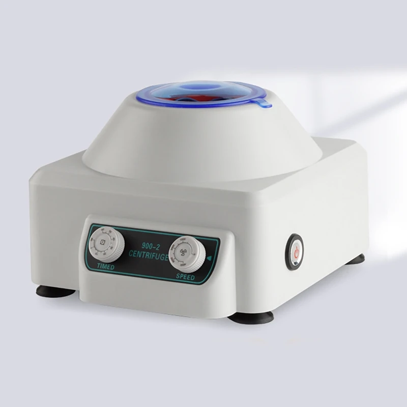 220V 4000rpm/min Stepless Speed Regulation Timing Electric Centrifuge Experimental Instrument Desktop Centrifuge 900-2