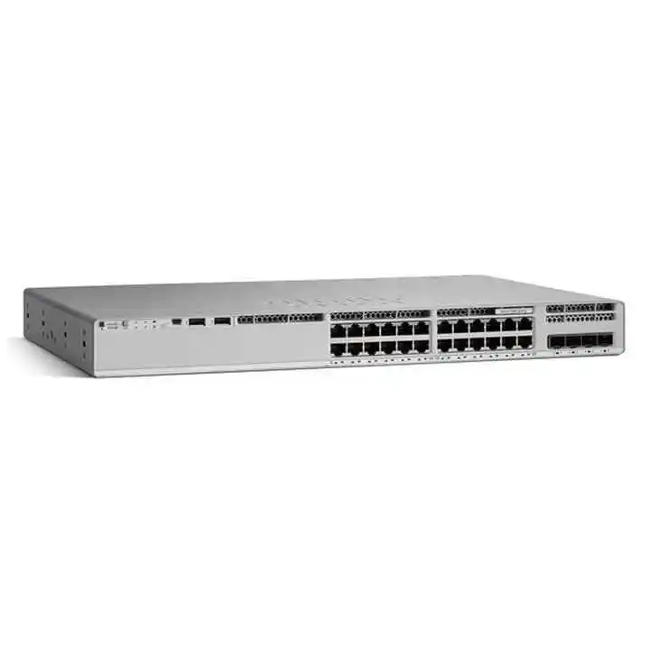 Оригинальный новый C9200-24T-E 9200, 24-портовый промышленный Vlan, дуплексный полный Ethernet-порт, управляемый сетевой коммутатор для Интернета, переключатель