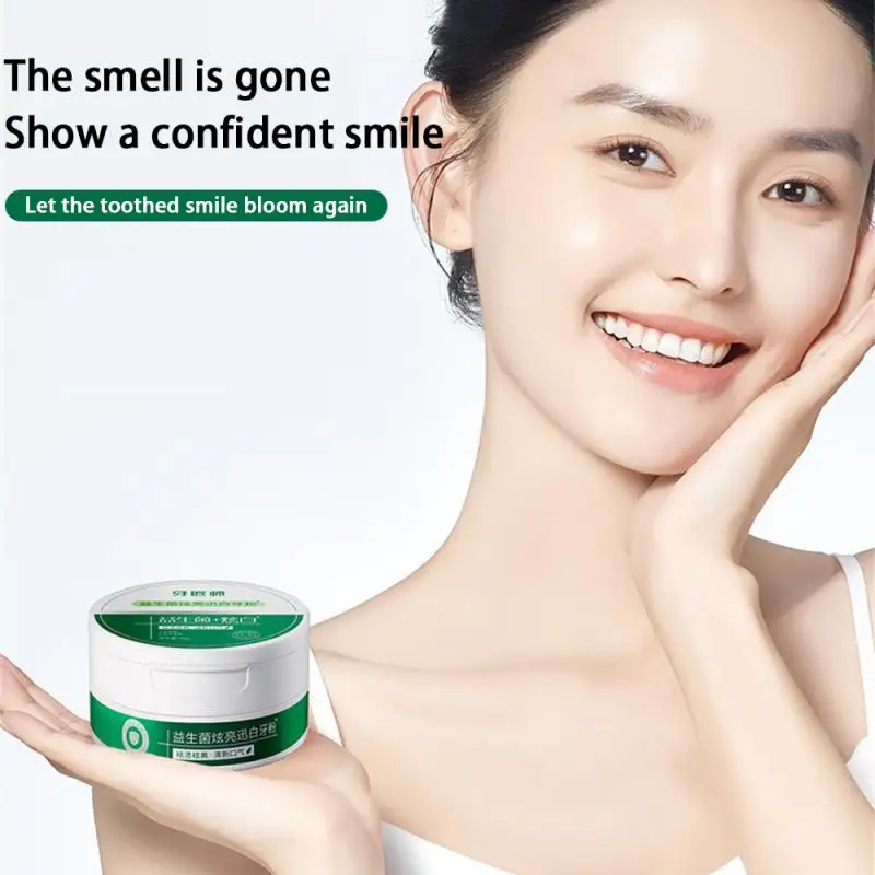 Natural Ingredients Stain-removing Tooth Powder Probiotics Teeth Whitening Products Probiotic Ingredients Teeth Whitening Powder