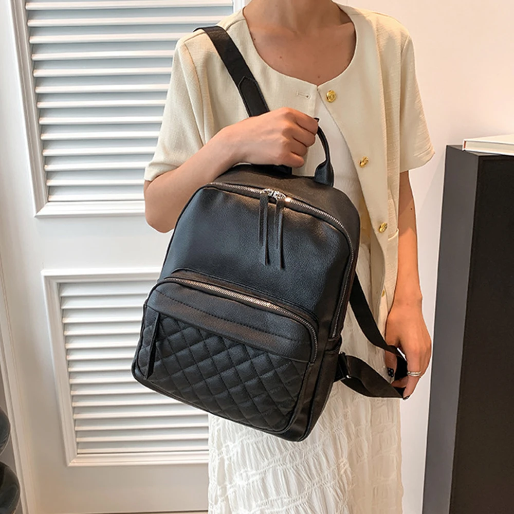 Personalized Customized Women's Backpack, New Fashionable Commuting Bag, Travel Backpack, Embroidered Student Backpack