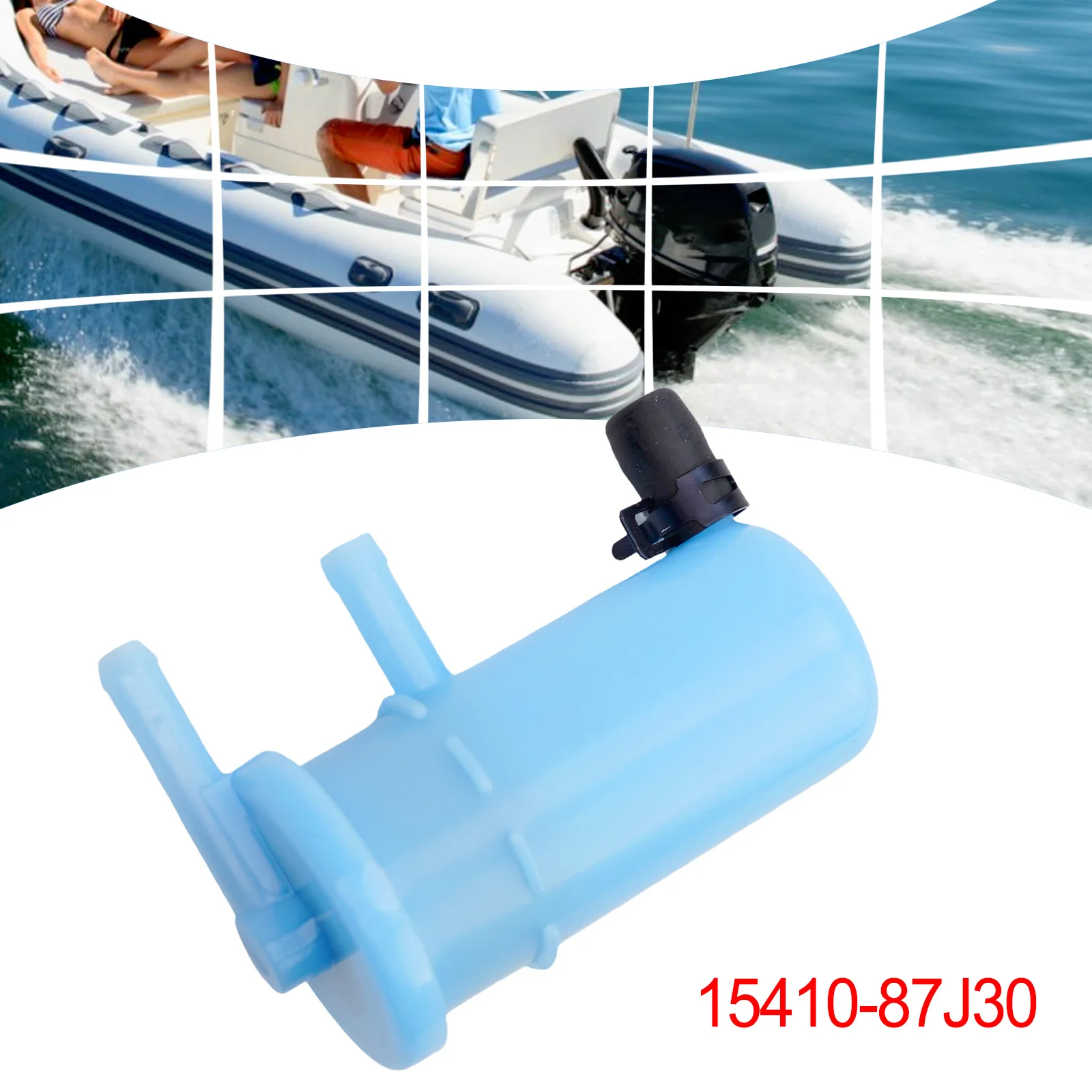 Part Fuel Filter Blue 15410-87J30 Accessories DF25 To DF140A Electric Components For Suzuki Outboard Replacement