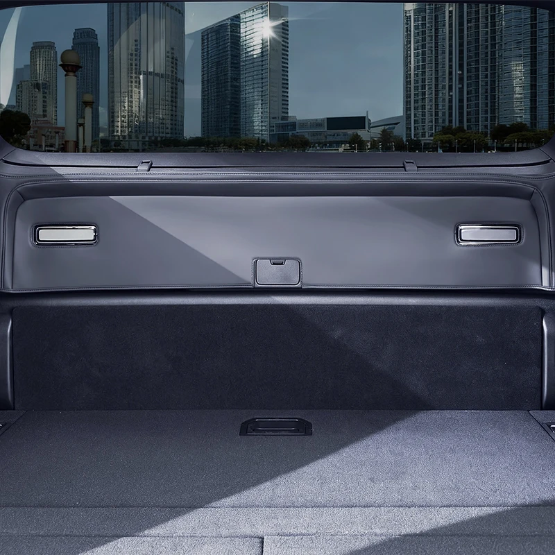 

For Zeekr 9X 2025 2026 Car Trunk Leather Protective Pad Anti Scratch Tailgate Anti Kick Pad Accessorie