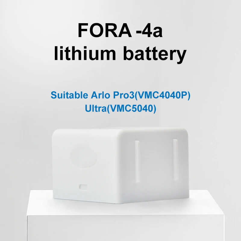 A-4A 충전식 카메라 배터리, Arlo Ultra 2r Arlo Pro 3 Pro 4 Pro 5 Arlo Ultra 카메라용, 3.85V, 4800mAh