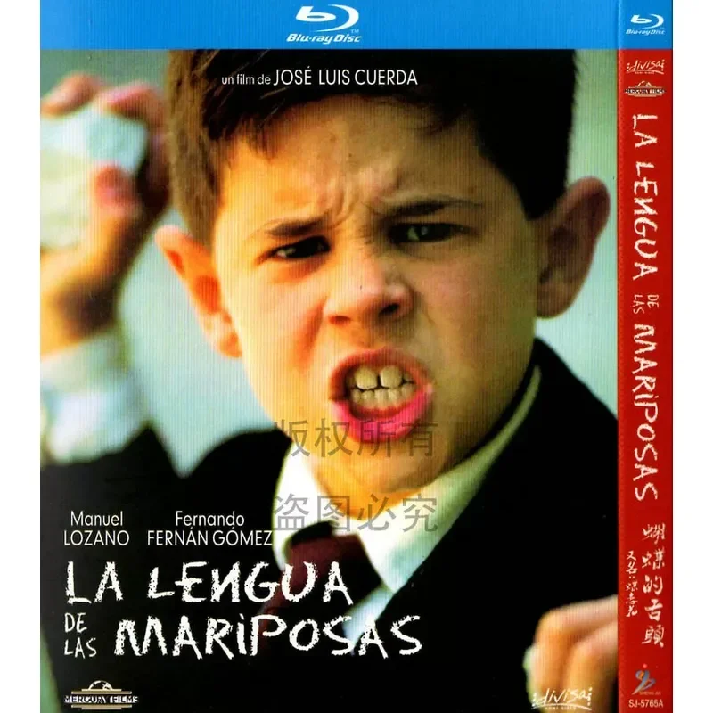 

Blu-ray Spanish Drama Movie Butterfly's Tongue High Definition 1080P 1BD Disc Non-DVD Disc