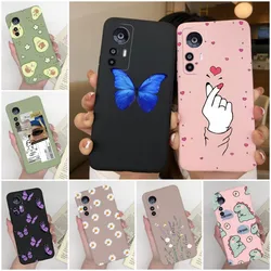 For Xiaomi 12T Case Soft Silicone Cute Heart Cartoon Protective Cover For Xiaomi 12T Pro 5G Phone Case Mi 12 T 12TPro 2022 Funda