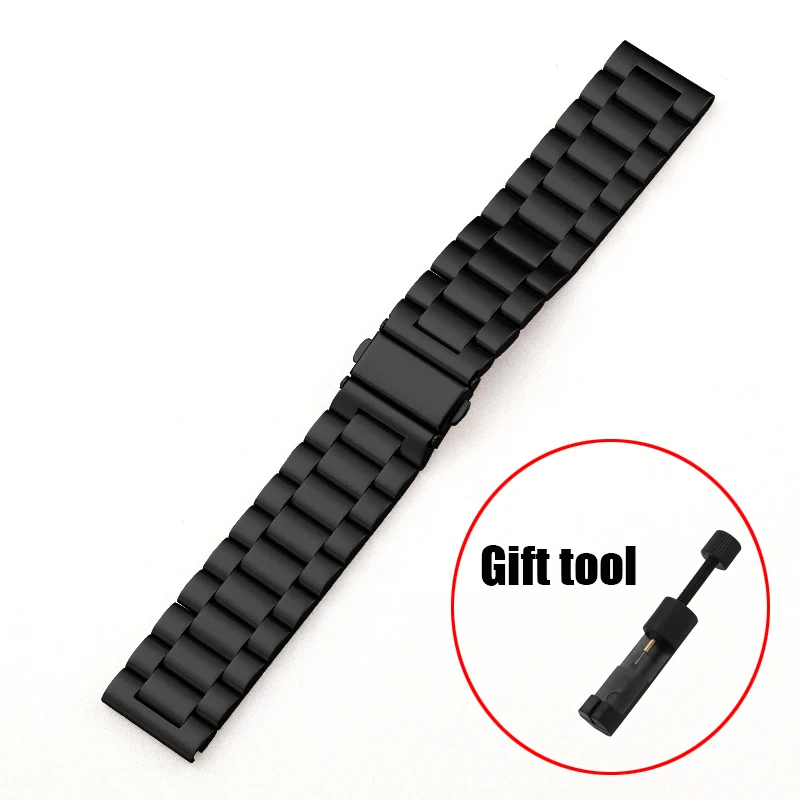 20mm 22mm Metal Strap For Garmin Vivoactive 3 4 5 Band Watch Venu SQ 2 Plus 3 Bracelet Forerunner 645 245 255 265 158 55 Correa
