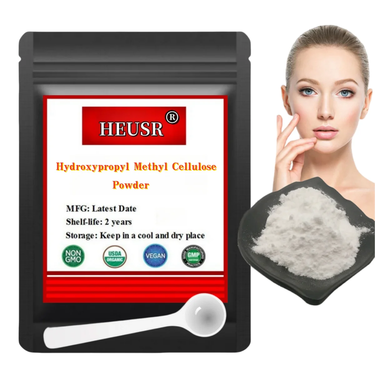 Best Price Hydroxypropyl Methyl Cellulose Powder Hpmc For Shampoo&lotion&cream&gel Cosmetic Material