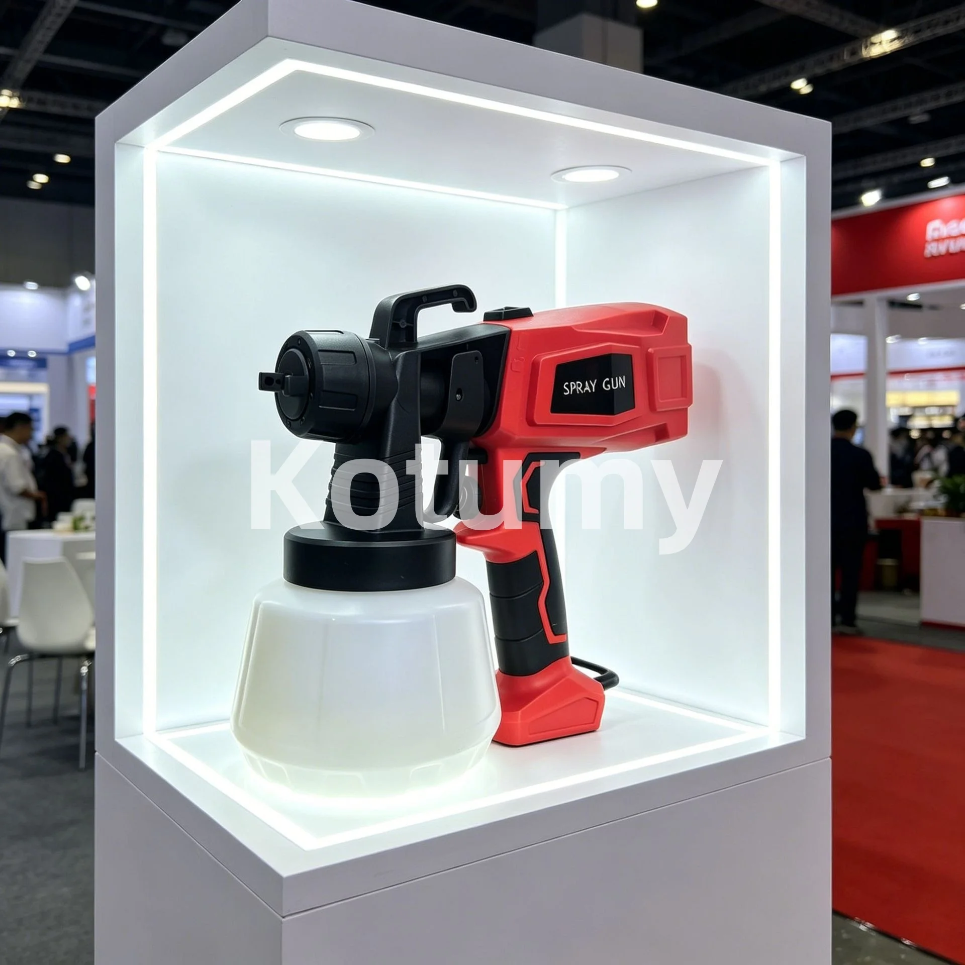 Portable Spray Paint Gun for Small DIY Latex Painting Household Can Be Widely Used For Spraying Paint, Latex Paint, Coatings