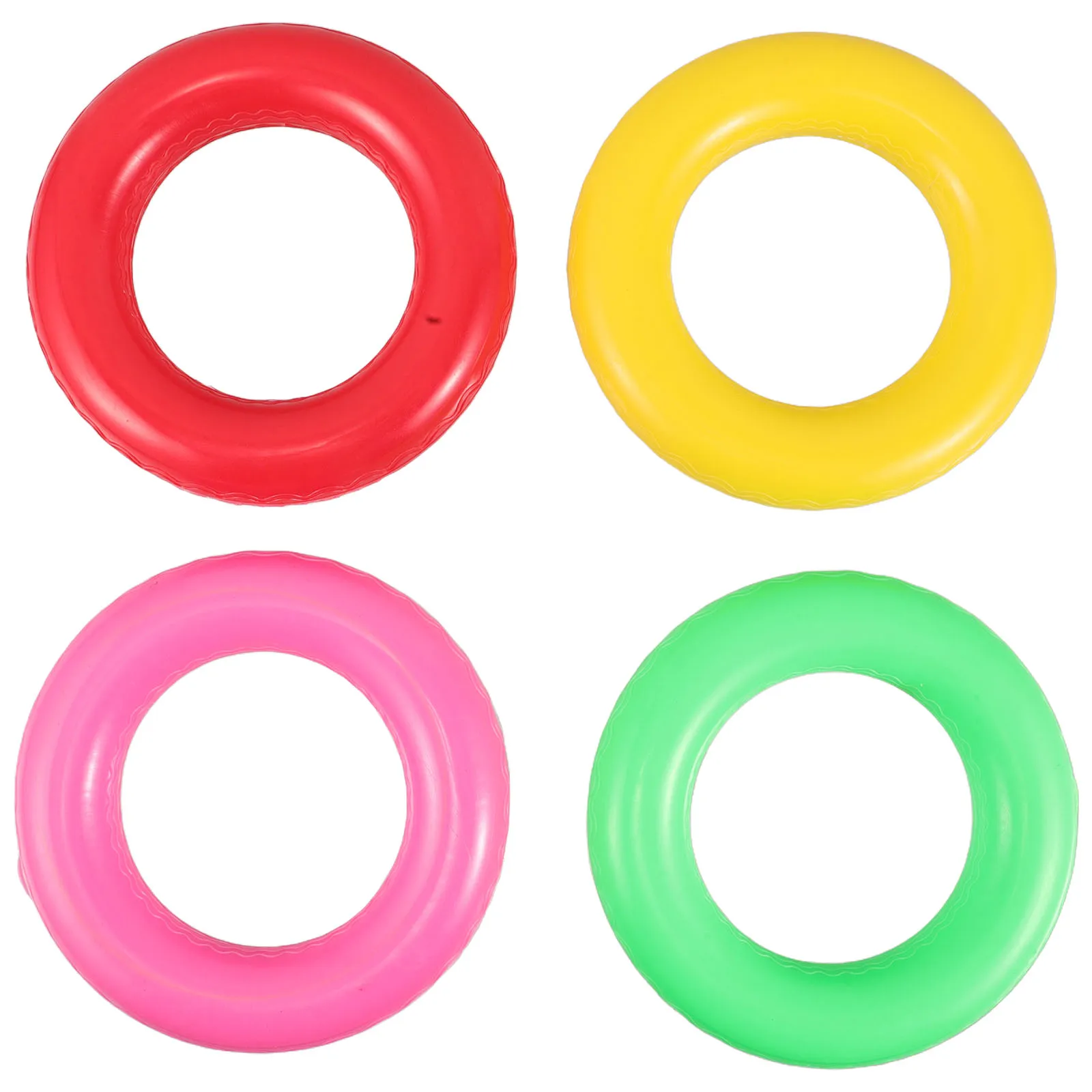 4 Pcs Relay Ring Fun Target Toys for Carnival Parties Backyard Games Bottle Toss Soft Party Favors