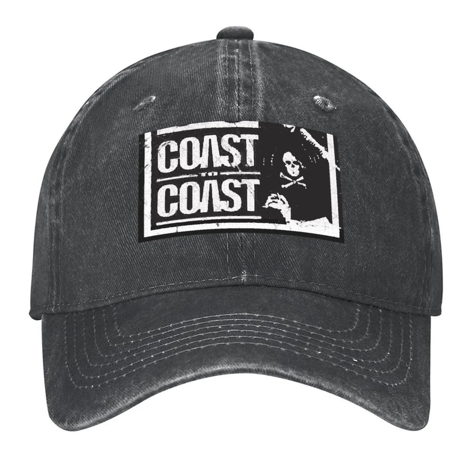 

Art Bell - Coast to Coast AM [distressed] Classic Baseball Cap Luxury Brand hats on offer Luxury man cap Hats Man Women's