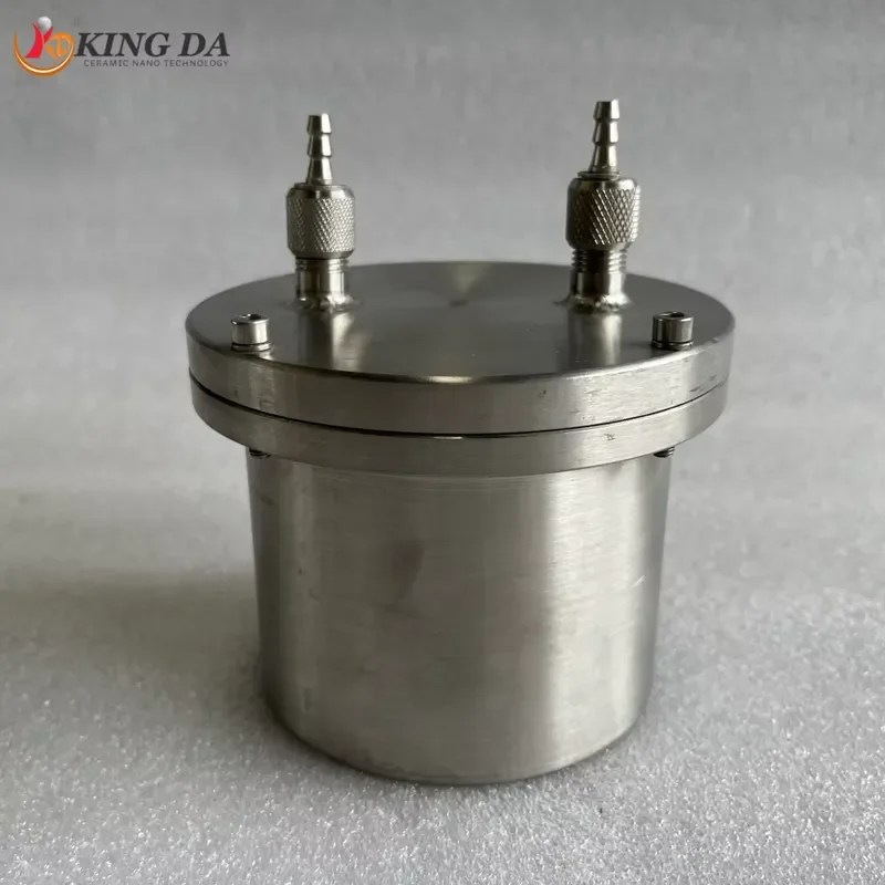 i Stainless Steel Ball Mill Jar 50ml-1L Vacuum Sealed Grinding Jar for Planetary Ball Mill Laboratory High Durability Use