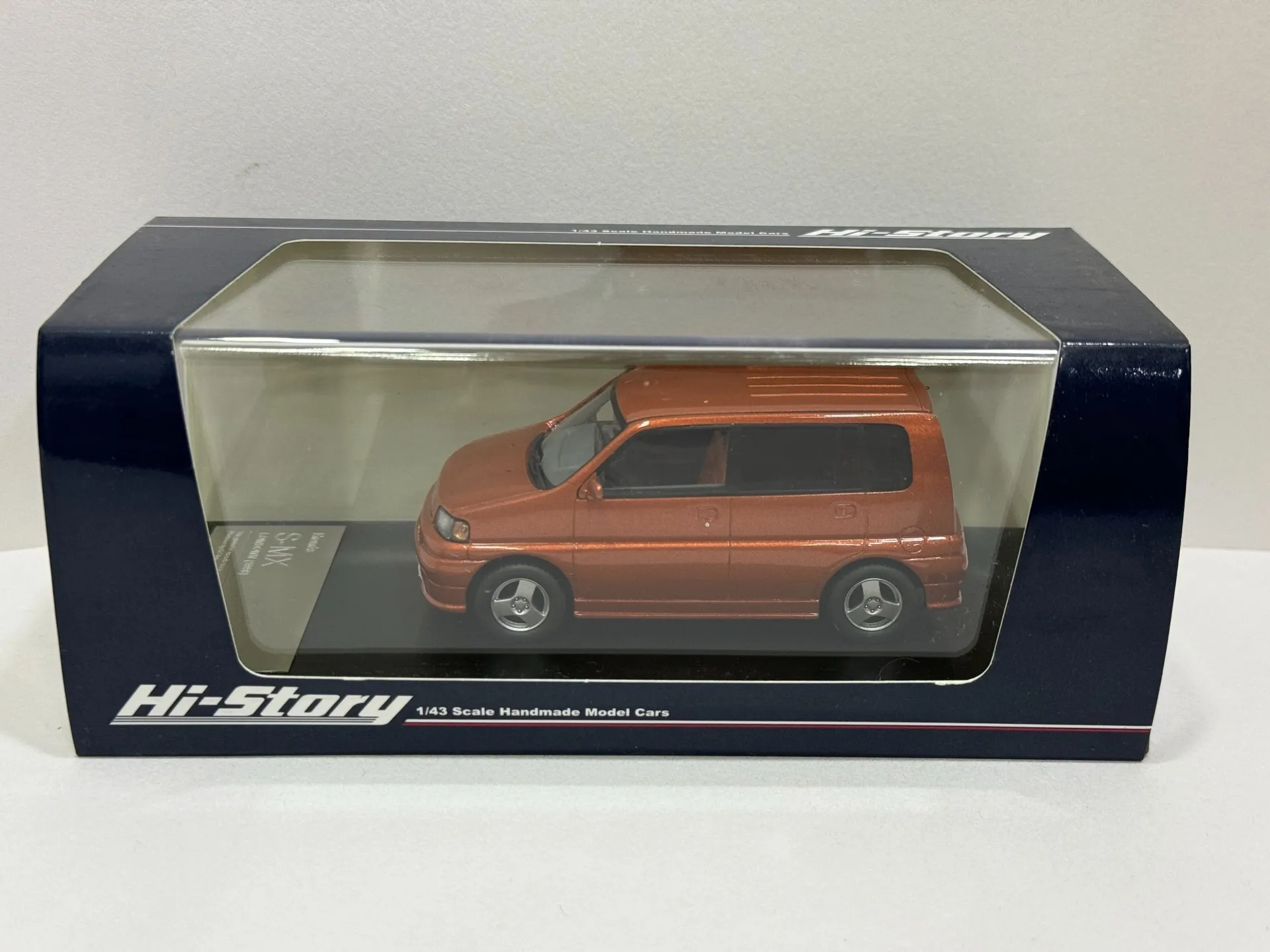 

Flaws Diecast HI Story 1/43 Scale Honda S-MX Resin Car Model Collectible Toy Gift Souvenir Display Ornament