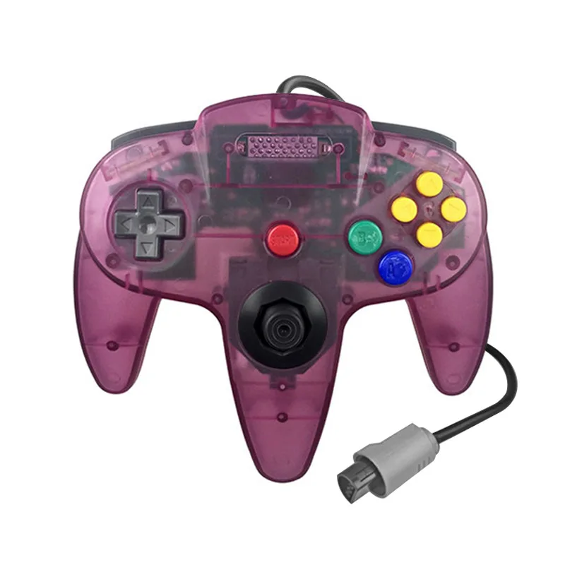 Pour Console N64/Port USB pour contrôleur N64 télécommande filaire classique manette de jeu Joystick système de jeu vidéo rétro