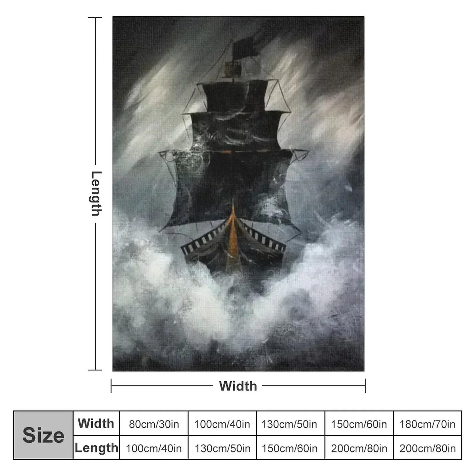 Pirate Ship Throw Blanket Thermals For Travel Sofa Quilt funny gift Sofas Luxury Extra Large Throw Blankets