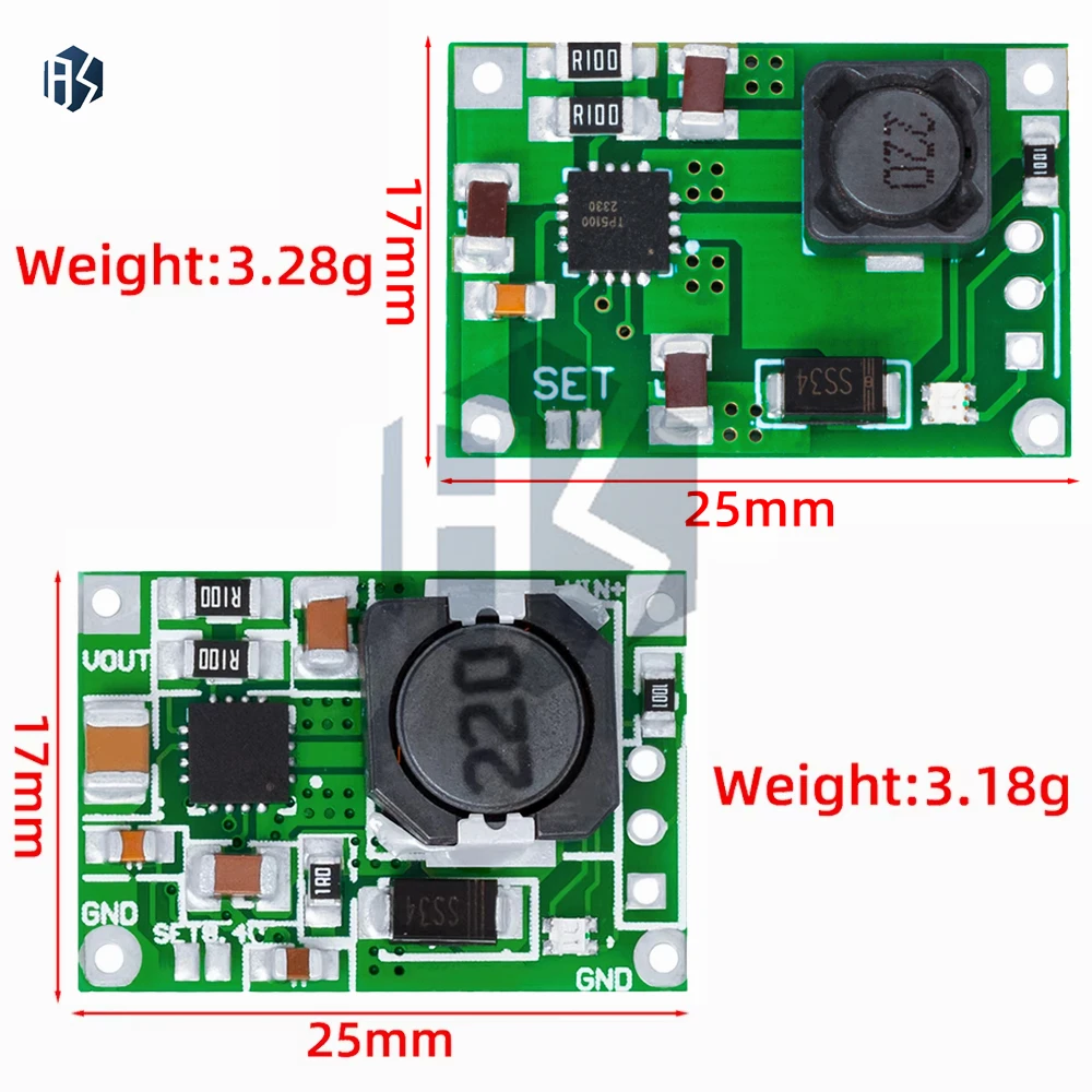 TP5100 Doppel-Einzel-Lithiumbatterie-Lademanagement, kompatible 2A wiederaufladbare Lithiumplatte