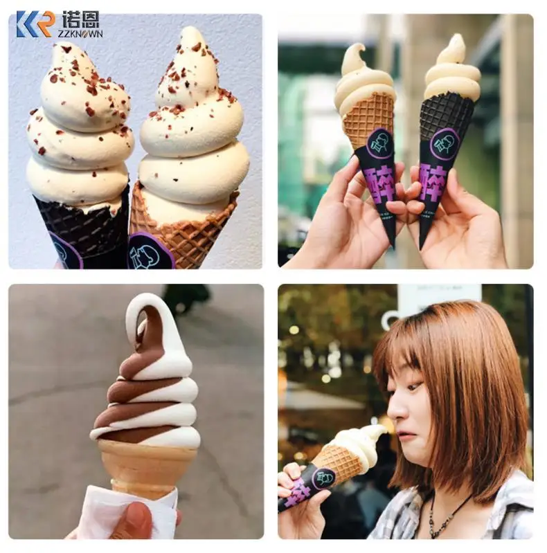 Italian Soft Serve Commercial Ice Cream Making Machine