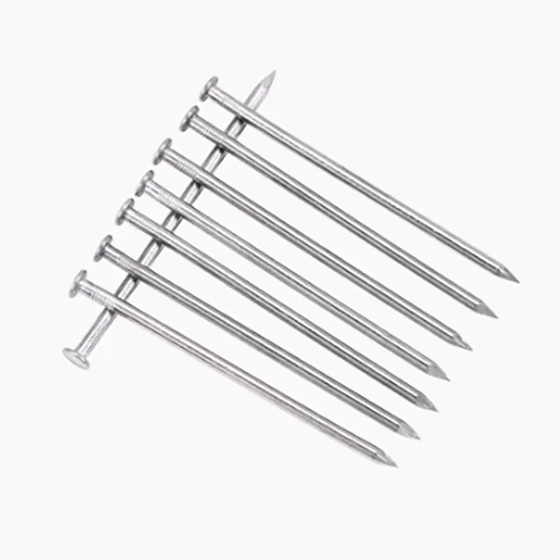 304 Stainless Steel Screw Woodworking Nails Round Nails Cement Wall Nails Lengthened Small Nails Concrete Screw 0.5/0.8-6.0 Inch