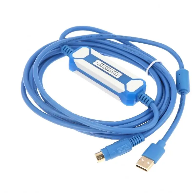 USB To FBS PLC Programming Cable Stable Transmission Durable PVC Jacket For FATEK FBS B1Z Series Industrial Use