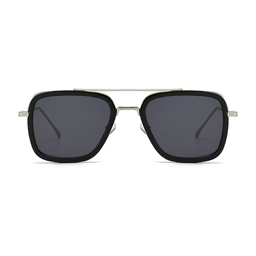 Iron Man Sunglasses, Fashionable and Luxurious, Square-Shaped, Cool for Vacation, Unisex Sunglasses, Outdoor Uv Protection Sunglasses