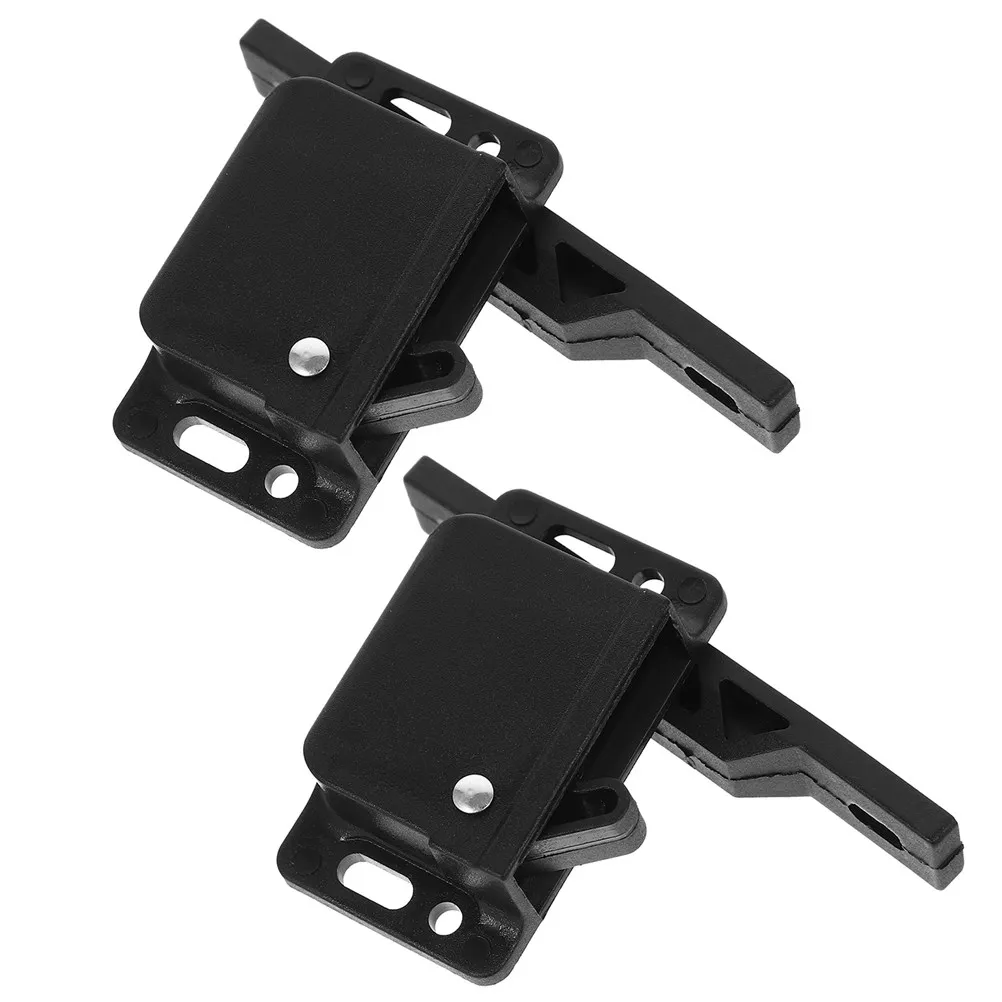 

2Sets Rv Drawer Latch and Door Catch Heavy Duty Push-to-Close Mechanism for Rv Cabinets Closet Doors Travel Safety