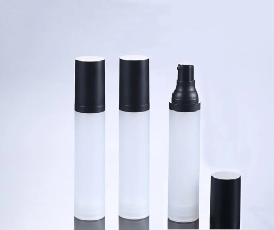 50ml frosted airless bottle  serum/lotion/emulsion/liquid foundation sunscreen whitening essence skin care cosmetic packing