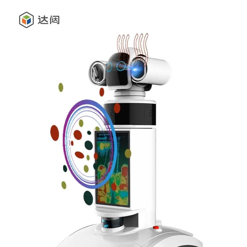 DATA Cloud Patrol 2.0 thermometry version Indoor and outdoor multi-functional cloud robot,security inspection robot