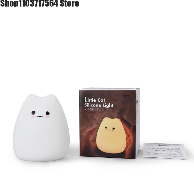 Рисунок 4 - Креативная силиконовая лампа в виде котенка