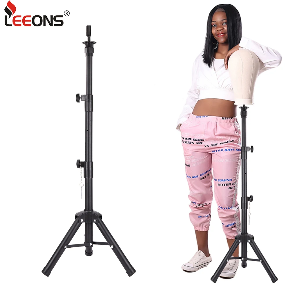 

Металлическая подставка-манекен для париков, регулируемая подставка-штатив для укладки, держатель для париков для косметологии и обучения парикмахерскому искусству