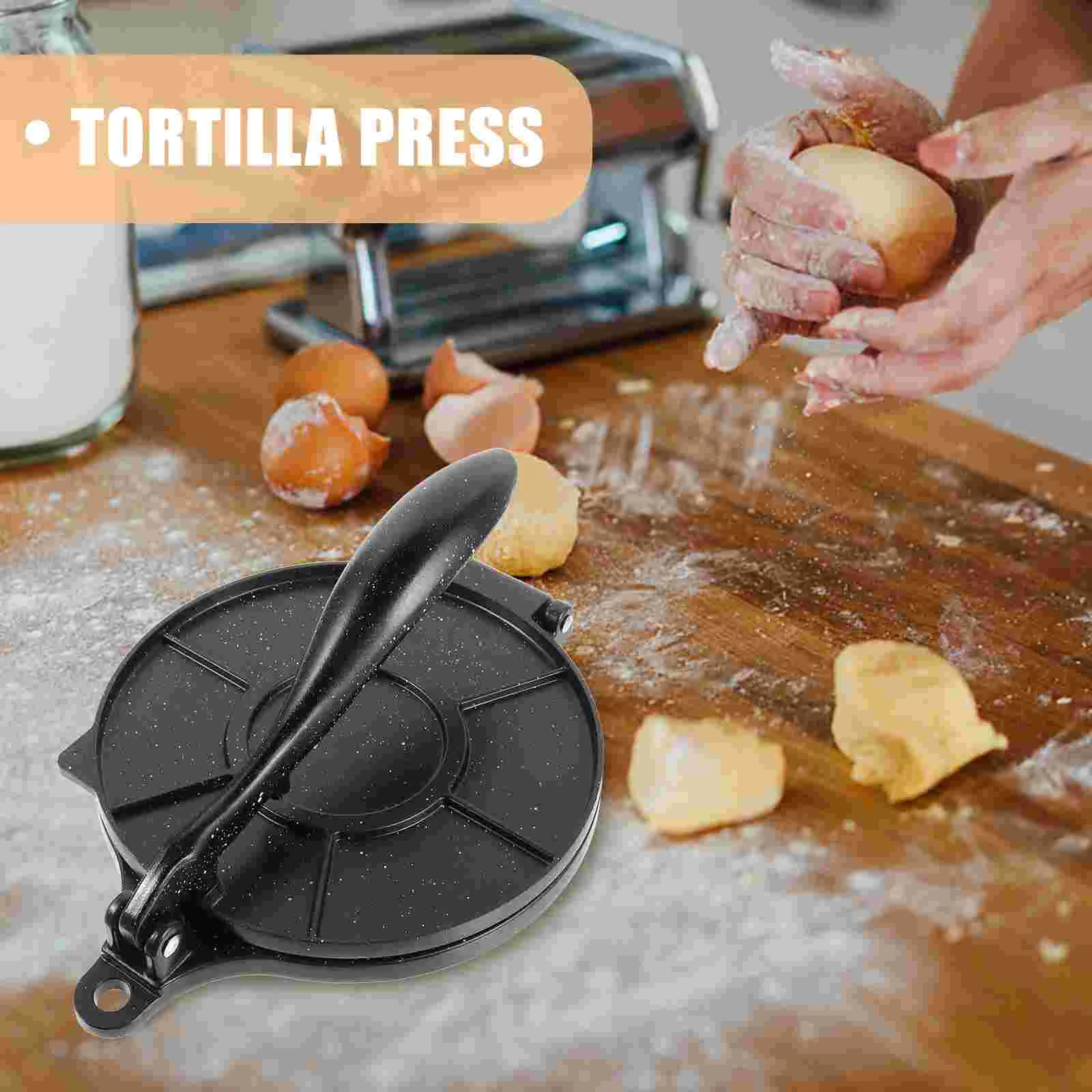 Cake Press Dough Kitchen Pressing Tool for Flour Noodle Maker Tortilla Taco Minced Meat