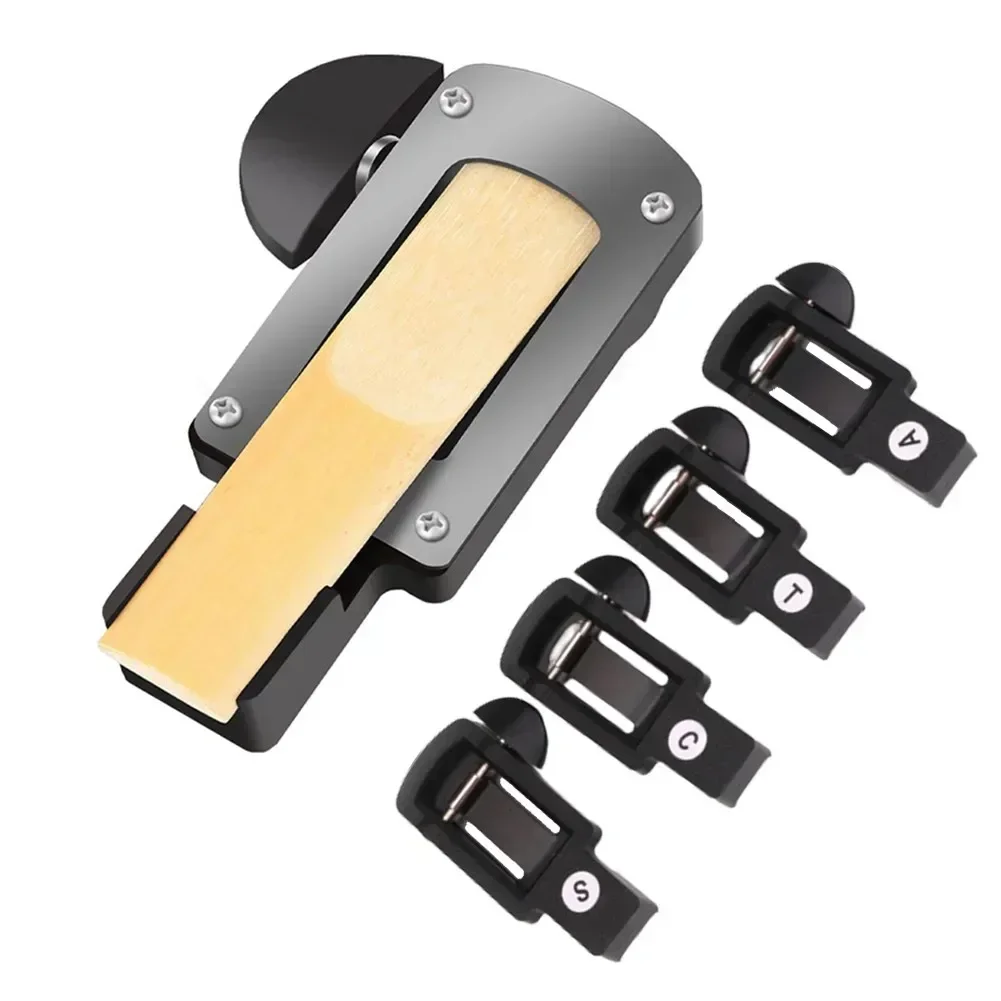 Cortador de cañas de saxofón Soprano, herramienta de reparación de clarinete de Alto Tenor, 7,5x3x4,4 cm, accesorios de instrumentos de viento de