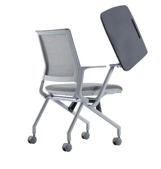 School Furniture Chairs School Kids Chair with Writing Pad Excellent Training Plastic