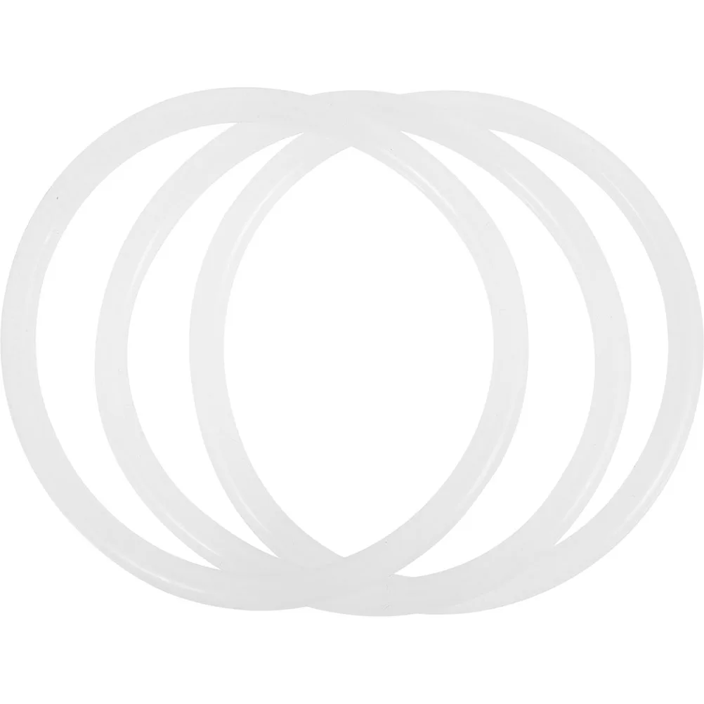 

3pcs Music Bowl Ring Rubber Sound Cushion Singing Bowl O Ring For Crystal Vibration Protection Durable Easy Clean Home Office