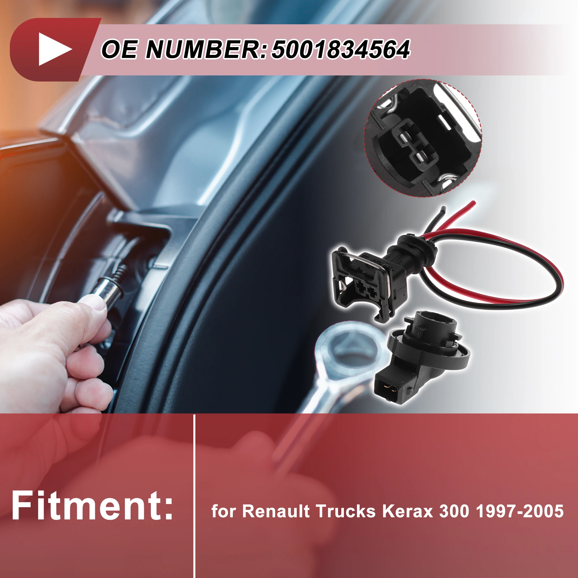 

Проводка розетки индикатора UXCELL для грузовиков Renault Kerax 300 97-05 No 5001834564