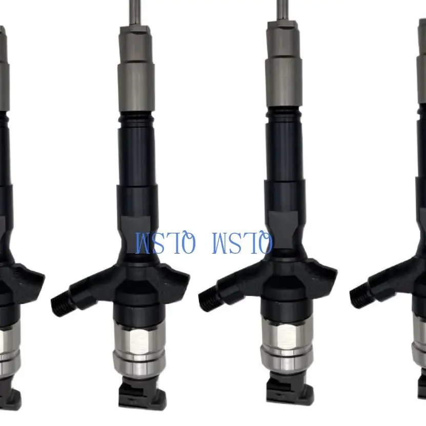 

4-Pack Diesel Fuel Injector Assembly 095000-6770 23670-39145 For Toyota Hiace HILUX-