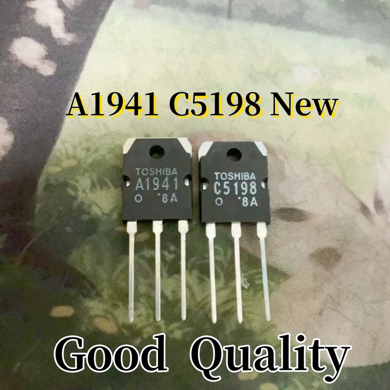 10PCS 5pairs 2SA1941 2SC5198 A1941 C5198 TO-3P Power Transistor Neue Original