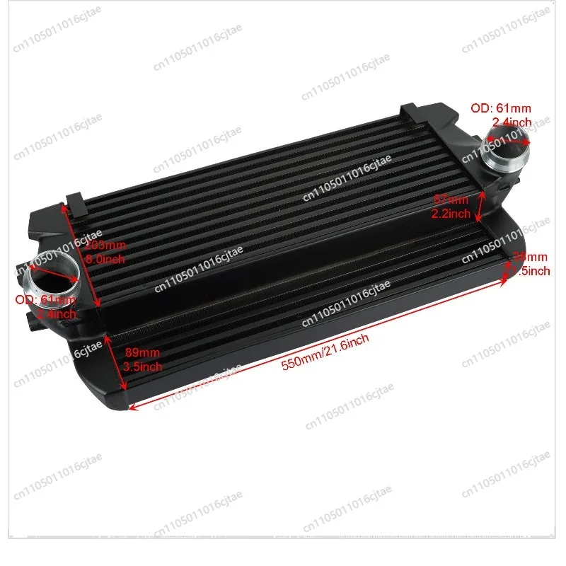 For Automotive Intake Turbine Retrofit Intercooled Radiator for BMW N55 535i 740i F01 F02