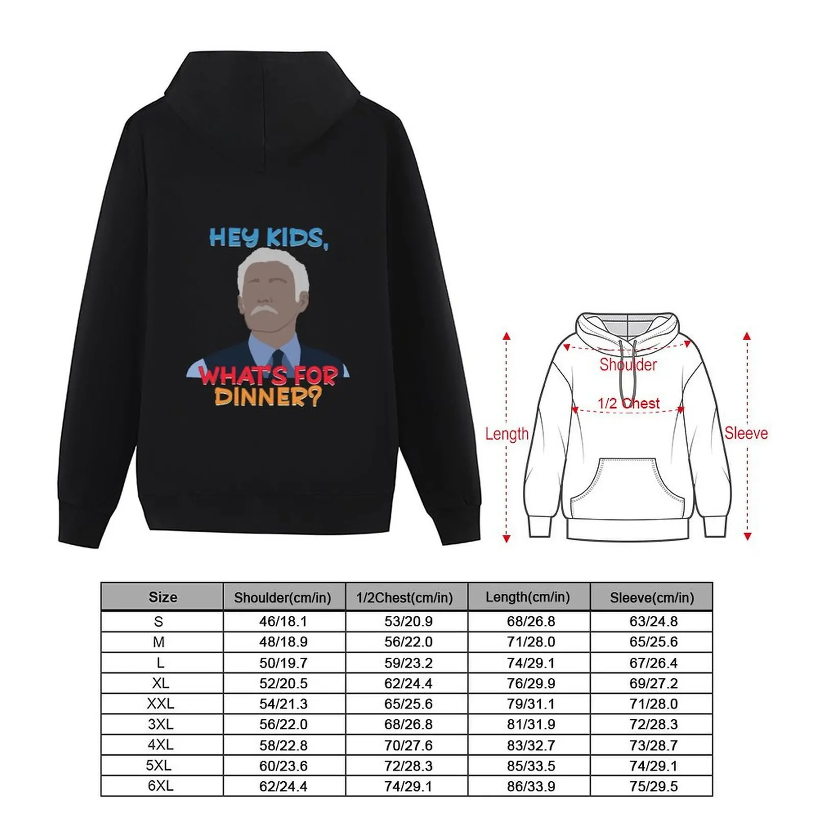 قطع - يا أطفال، ما هي العشاء؟ - ملابس Irving Hoodie للرجال مصممة ملابس الرسوم المتحركة ملابس رجالي بقلنسوة كبيرة الحجم