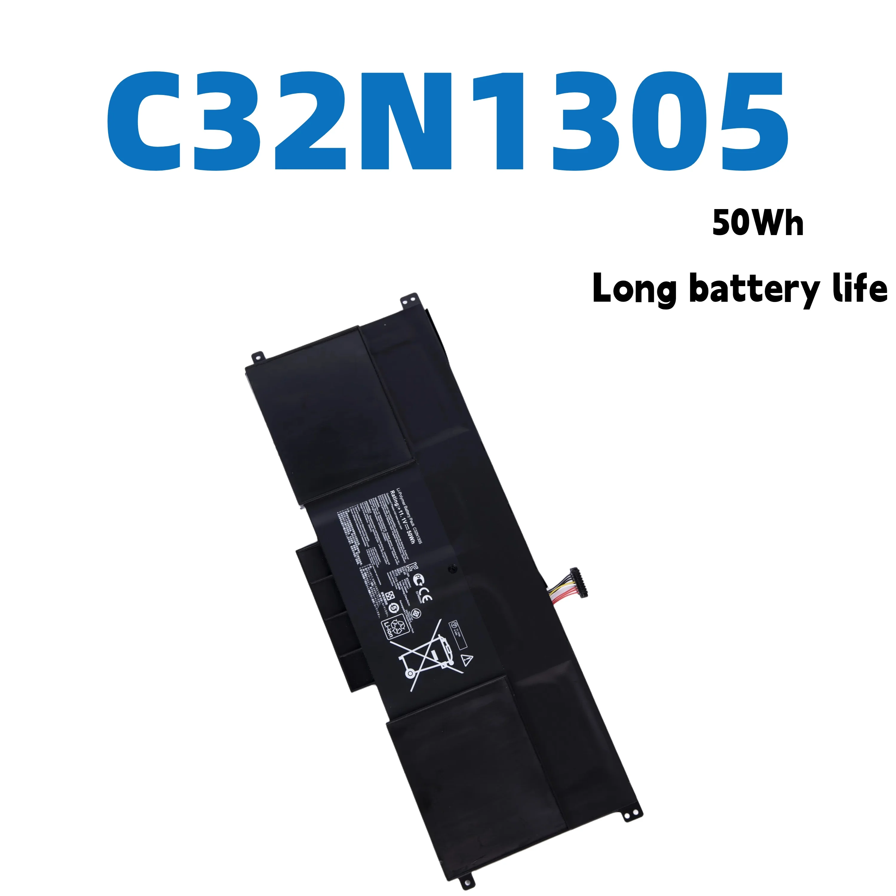 

AUSSY C32N1305 Аккумулятор для ноутбука ASUS Zenbook UX301 UX301L UX301LA C4003HUX301LA4500 UX301LA-1A UX301LA-1B UX301LA-C4006H