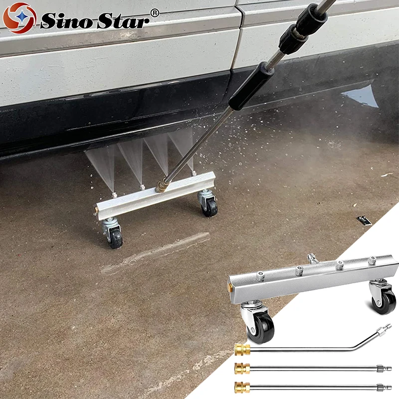 Pressure Washer Undercarriage Cleaner Pressure Washer Undercarriage High Pressure Car Body Cleaner Under Car Washer with 4 Spray