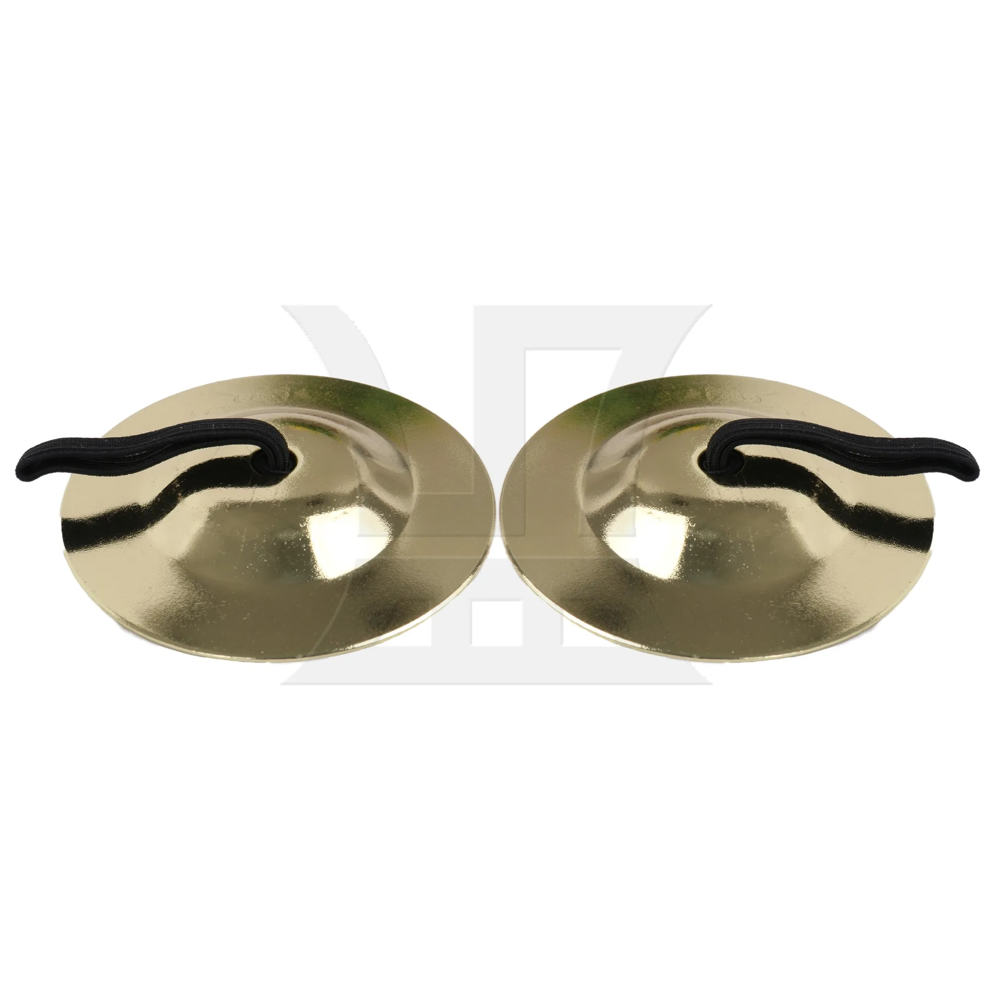 

Yibuy 1set Finger Cymbals Gold Belly Dance Finger Cymbal