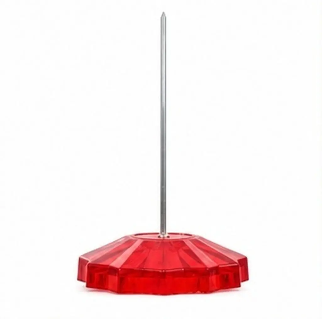 2Pcs Heavy Duty Receipt Holder Spike with Sturdy Round Base for Restaurant Cashier Office Home Use Bill Fork Ticket Stabber