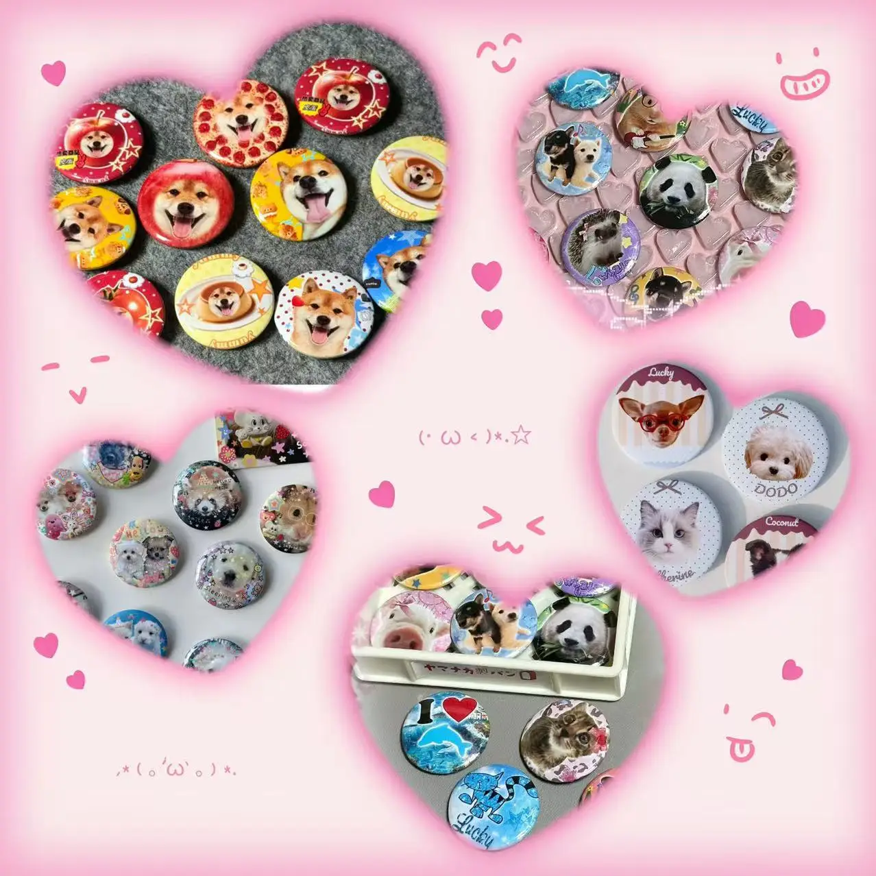 Custom Button Pins Multiple Sizes 10pcs Custom Button Badges Personalized Photo Logo Tinplate Round Brooch  DIY Accessory Gift