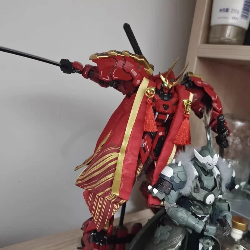 JLDZ ของเล่นที่กําหนดเอง 1/12 Scale ทหาร Moshow ญี่ปุ่น Warring States Period Generals เสื้อคลุมสีแดงรุ่นตัวเลขการกระทํา Body