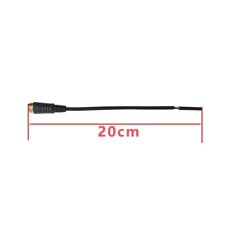 Connectors Cable 20cm Airline Male Socket Line Gx12-4 for Pipe Inspection Sewer Camera Industrial Endoscope Accessories Wire