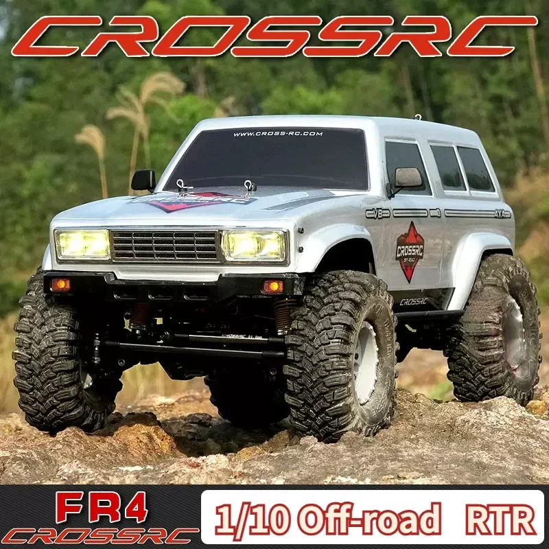 CROSSRC DEMON FR4 1/10 RC samochód 4WD RTR wspinaczka Crawler pojazd terenowy elektryczny pilot zdalnego sterowania ciężarówka typu Pickup zabawkowy