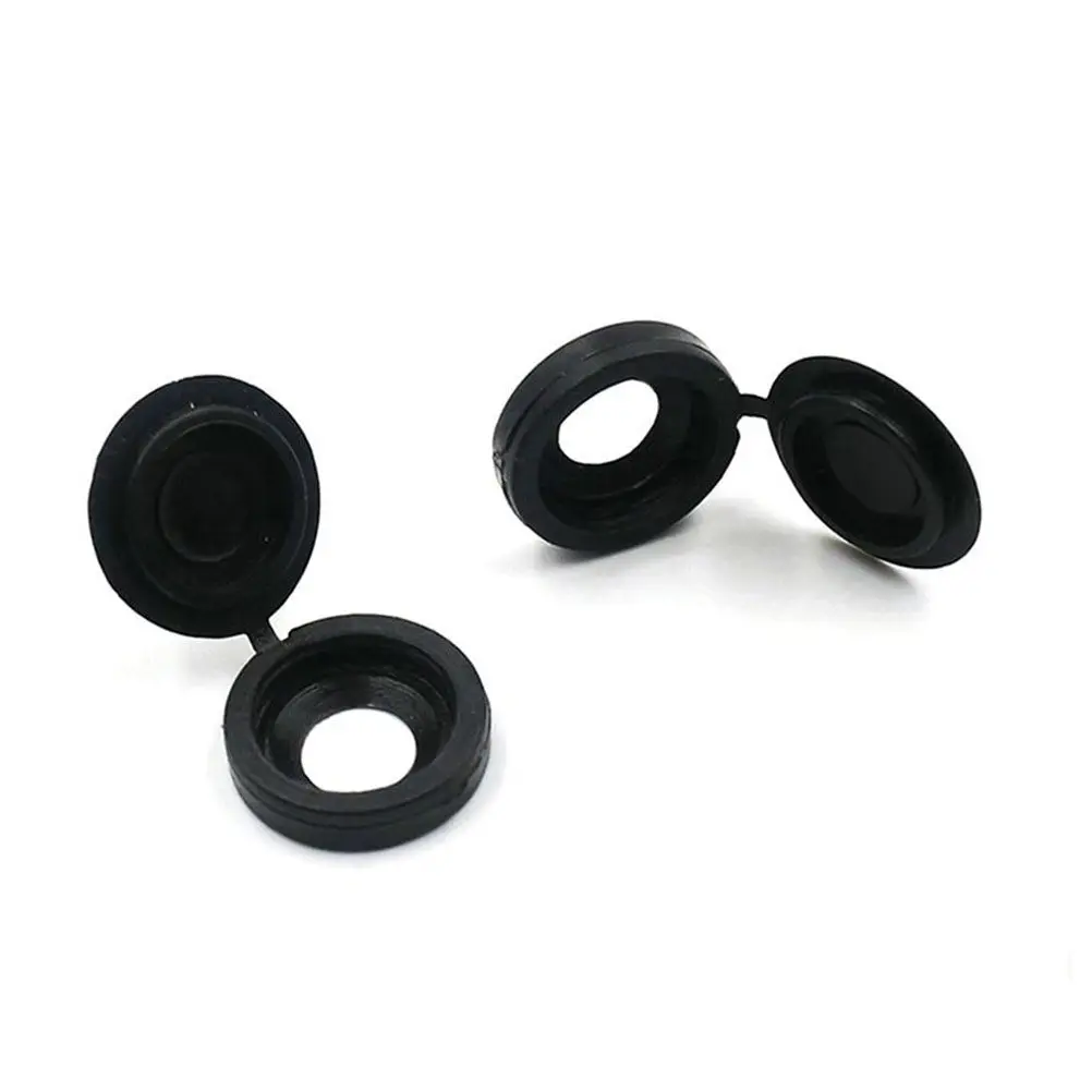 200Pcs Screw Caps Plastic Protective Cover for Bike Bicycle Screws Dust Water Resistant Decorative Sealing Cap
