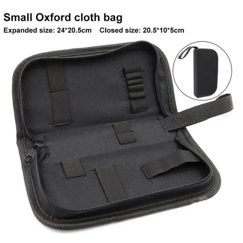 Tool Storage Bag Oxford Cloth Toolkit Bag Screws Hardware Repair Kit Handbag Utility Storage Tool Bag Pouch Case For Repair Tool