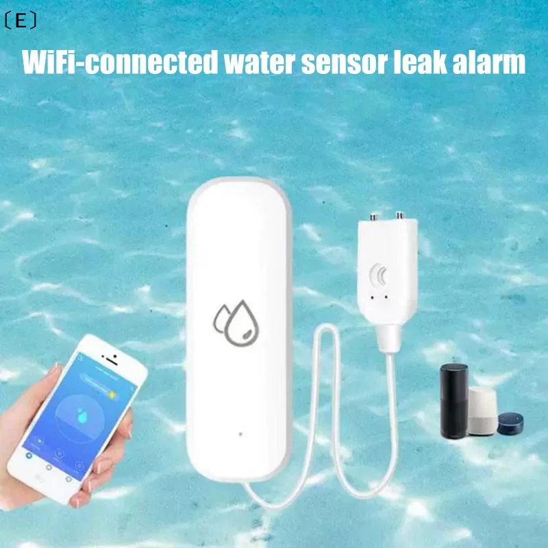 

〔E〕Water Sensor Flood Leak Detector Water Linkage Smart Life App Alarm Sensor Smart Home Security Protection〔Winter5〕