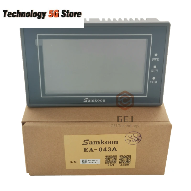 

4,3-дюймовый сенсорный экран EA-043A Samkoon DC 24 В 480*272 с разрешением HMI