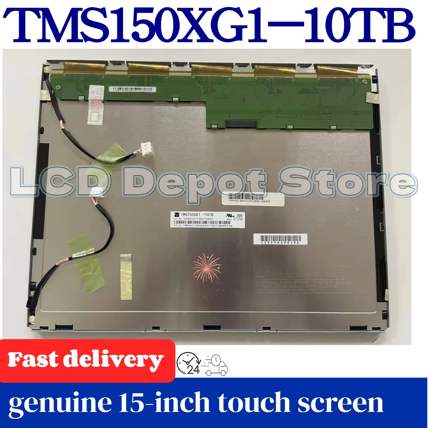 TMS150XG1-10TB Original 15-inch 1024(RGB)×768 Dual-Lamp LCD Display Module
